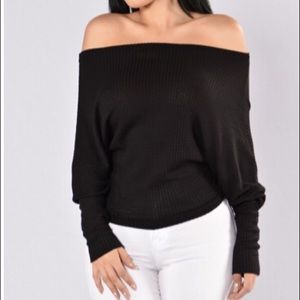 Off the shoulder shirt